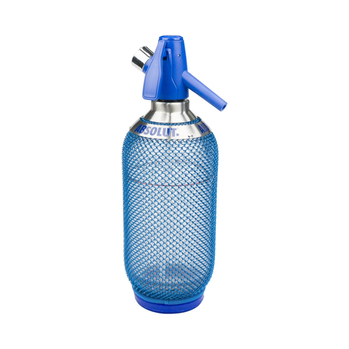 1 Absolut Vodka Siphon Soda Pourer 1l niebieski stal nierdzewna nowy – Widok 2