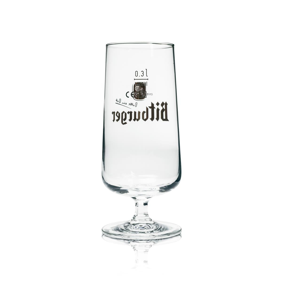 2 szklanki do piwa Bitburger 0,3l Pokal Rastal nowe – Widok 3