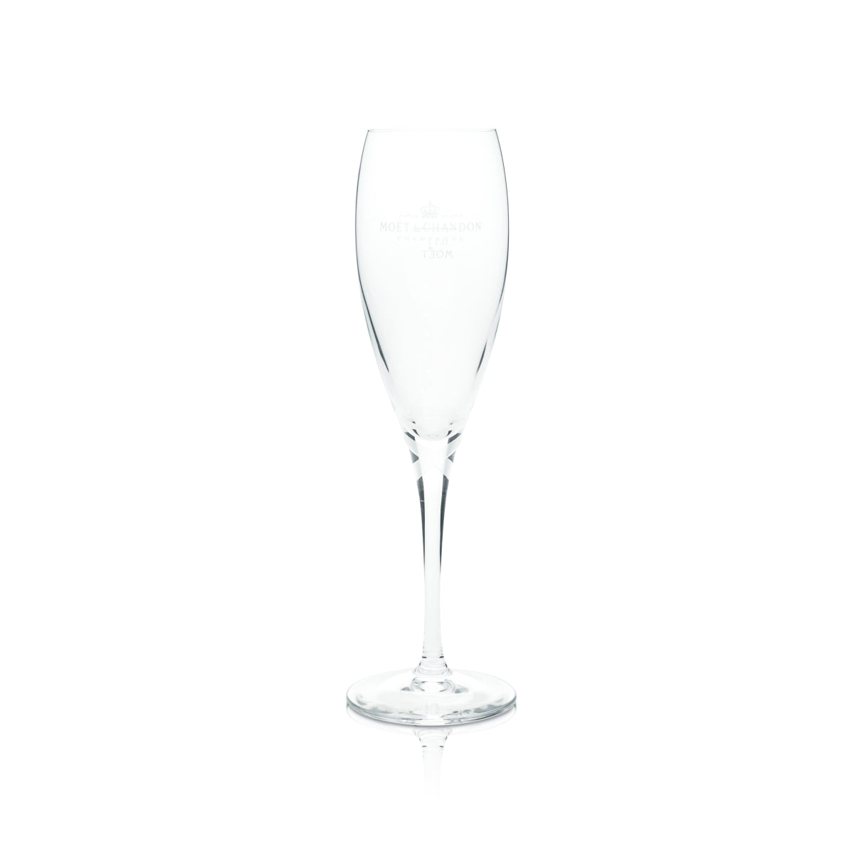 1 Moet Chandon Champagne szklany flet z kokardą 0,1 l nowy