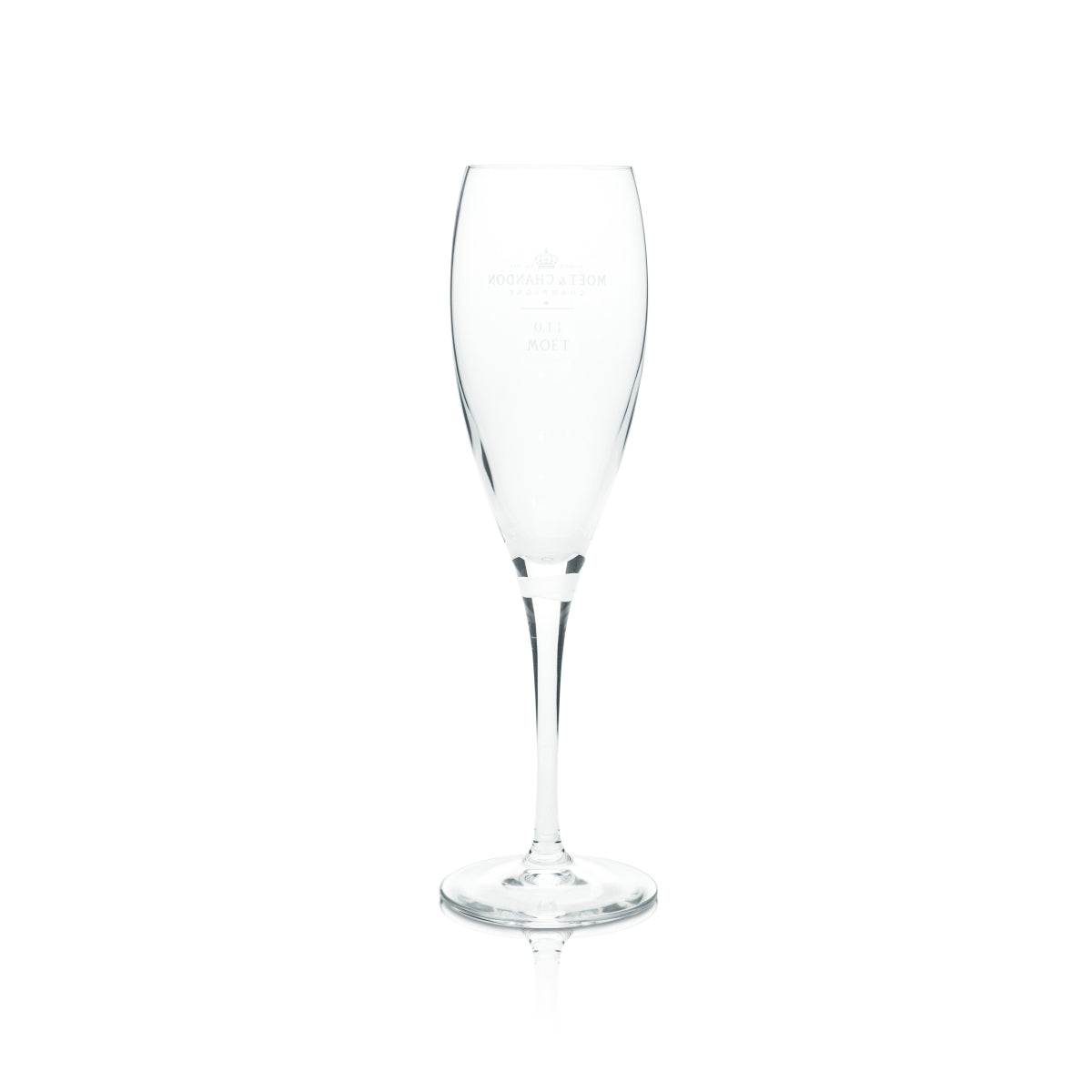 1 Moet Chandon Champagne szklany flet z kokardą 0,1 l nowy – Widok 3