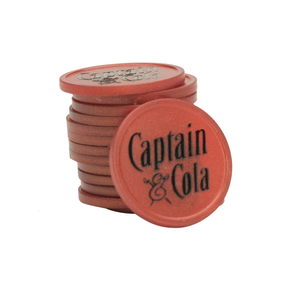 1000x Captain Morgan Rum Chips Captain Cola czerwony – Widok 3