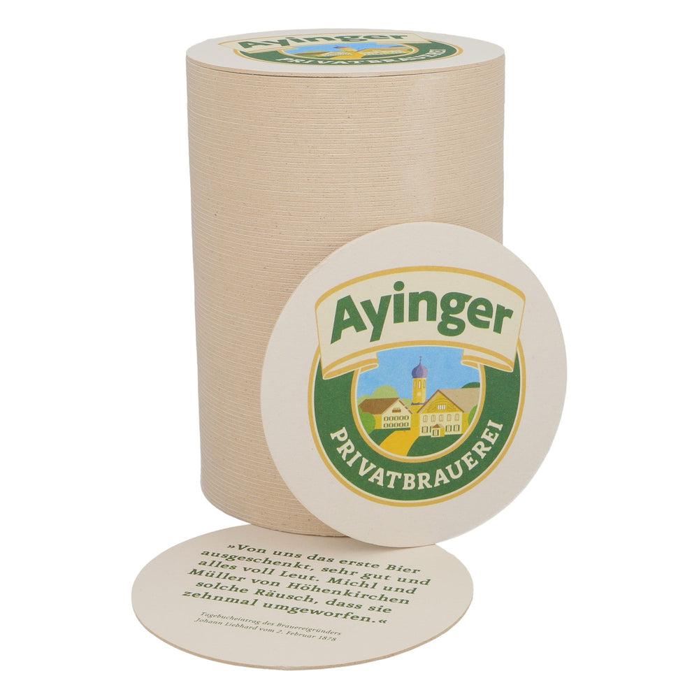 100x Ayinger Bier Podkładki pod piwo Podkładki pod szklanki Podkładki kartonowe Prywatny browar