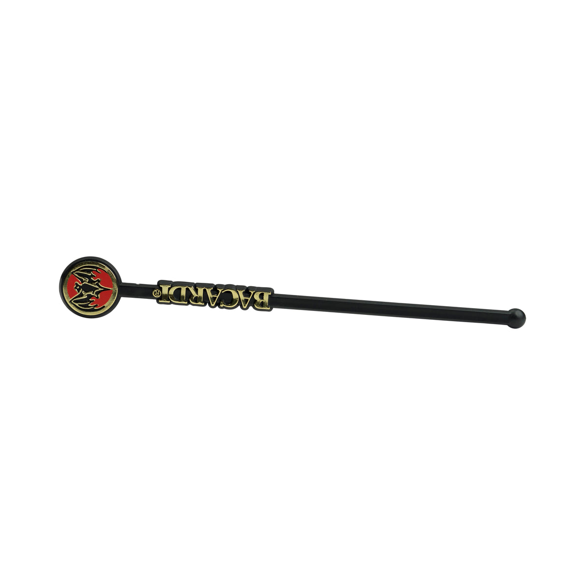 100x Bacardi Rum Stirrer czarny Mieszadełko do Drinków Longdrink Dekoracja Szklanka Gastro – Widok 2