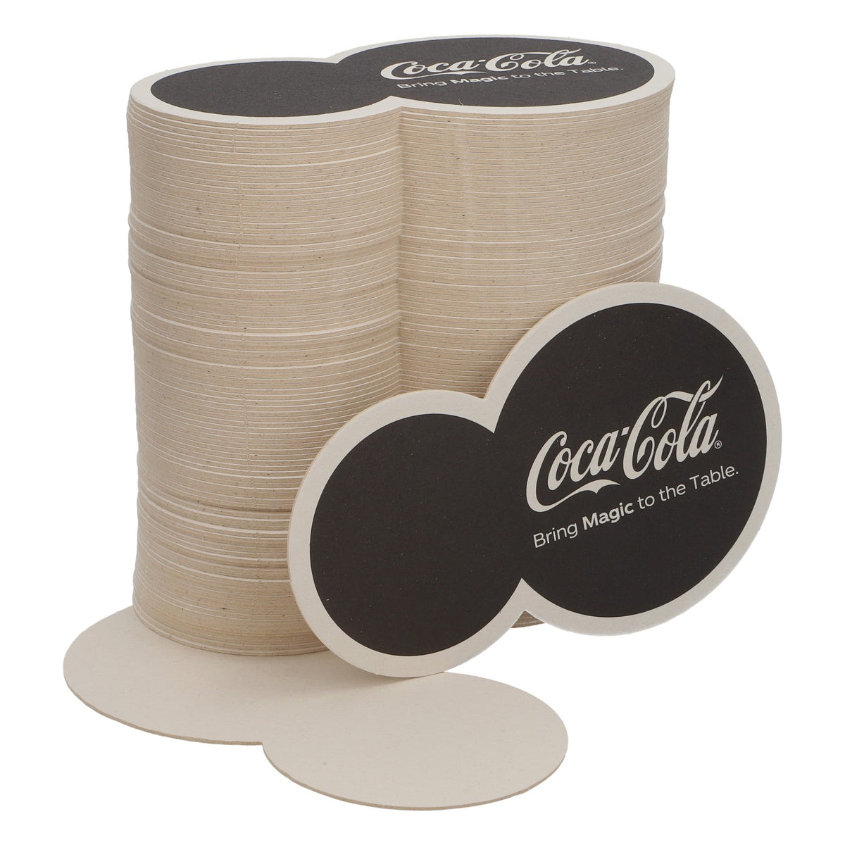 100x Coca Cola Softdrink Podkładki pod butelki i szklanki „Bring Magic To The Table.” nowe