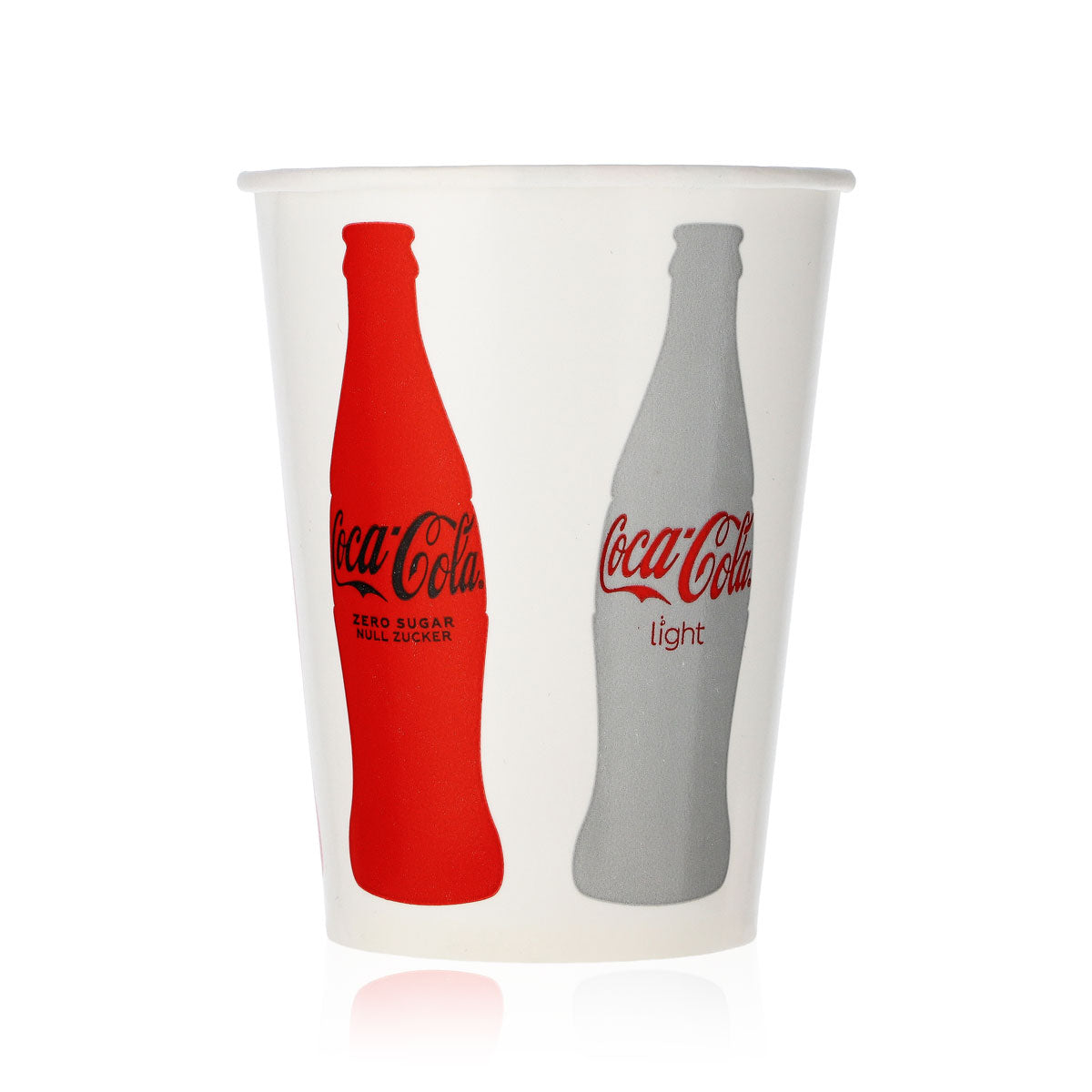 100x Coca Cola Napoje bezalkoholowe Szklanki Szklanka 0,2 l Kubek papierowy Jednorazowy – Widok 2