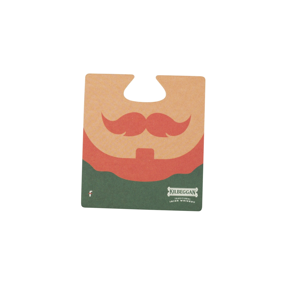 100x Kilbeggan whiskey coasters papierowy mężczyzna/kobieta St. Patrick Day piwo kartonowe