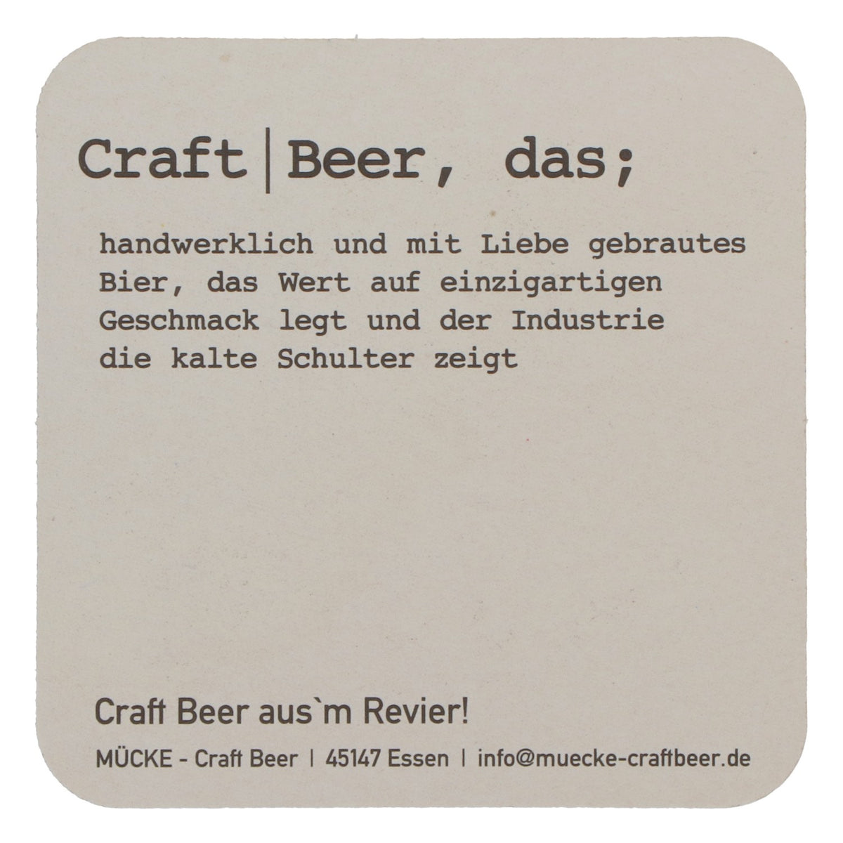 100x Podkładka pod piwo Mosquito Podkładka pod szklankę Craft Beer – Widok 4