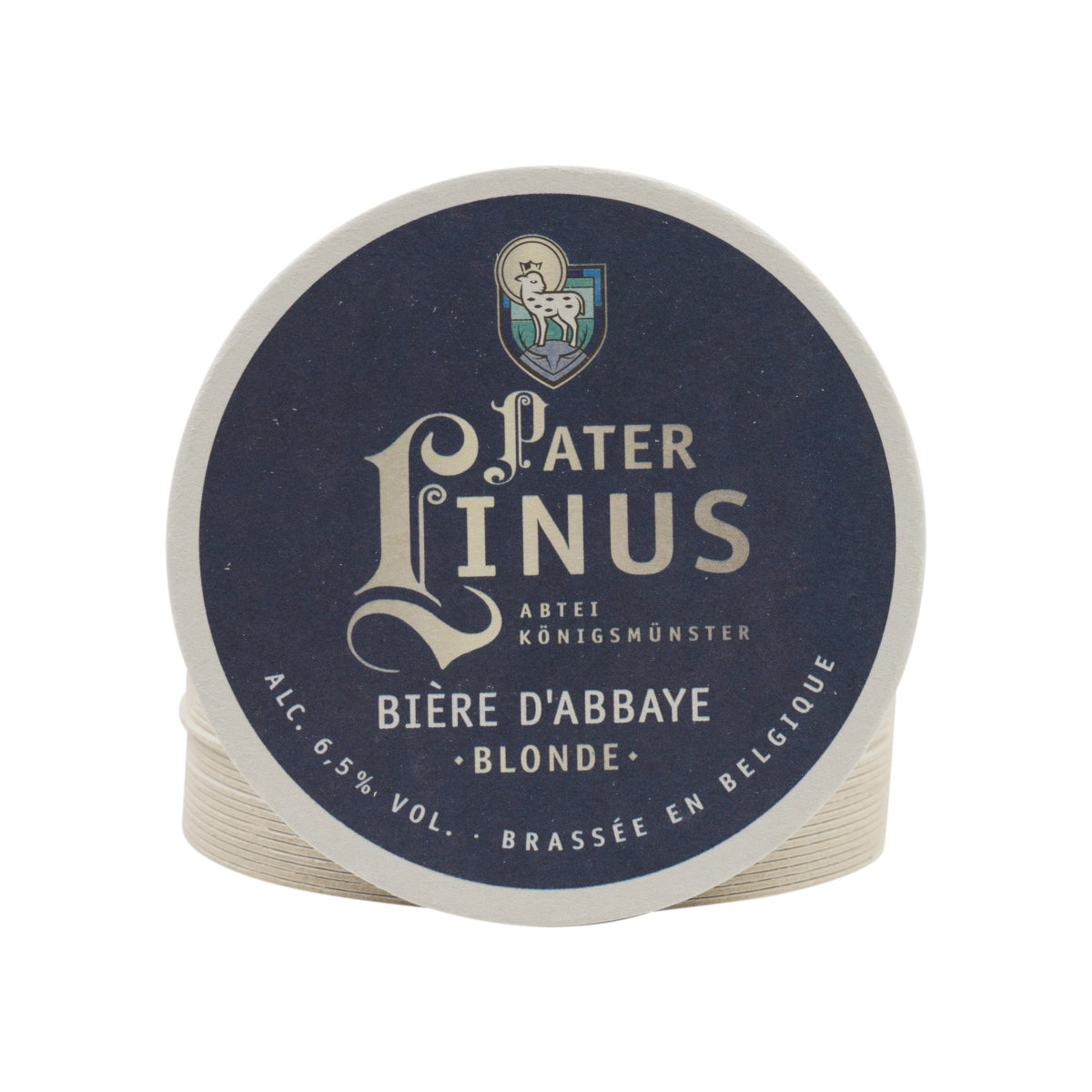 100x Podstawki pod szklanki Ojciec Linus 11cm Podstawki pod szklanki Abbey piwo filc papier Piwo – Widok 3