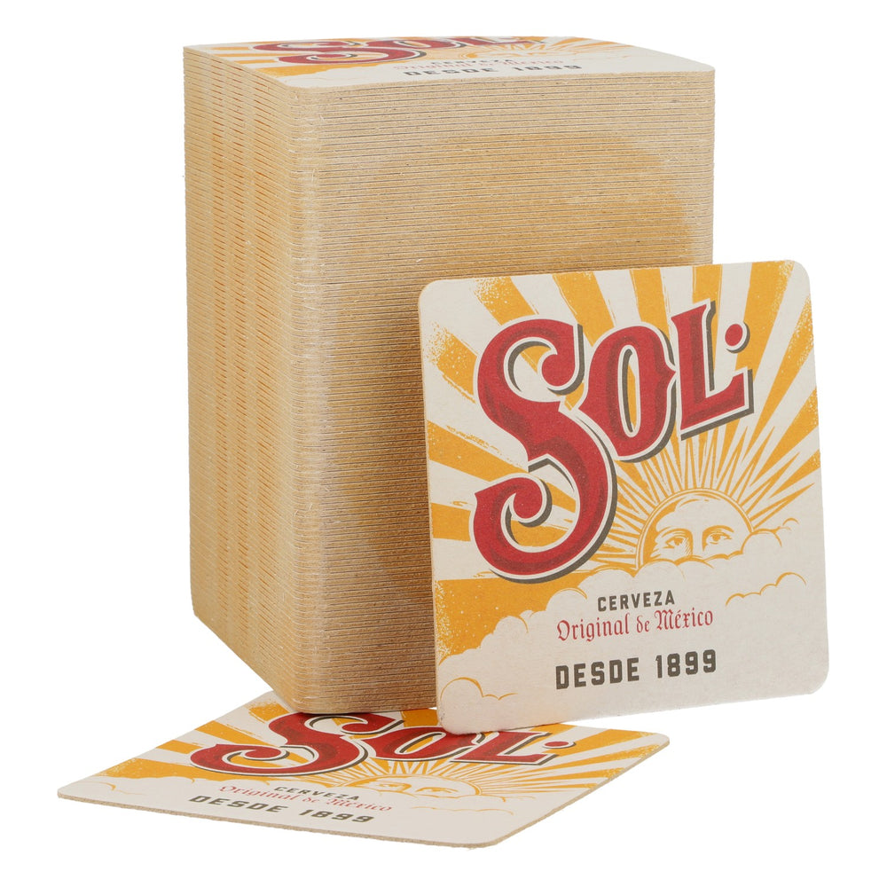 100x Sol Bier Podkładki pod piwo Podkładki pod szklanki Cerveza