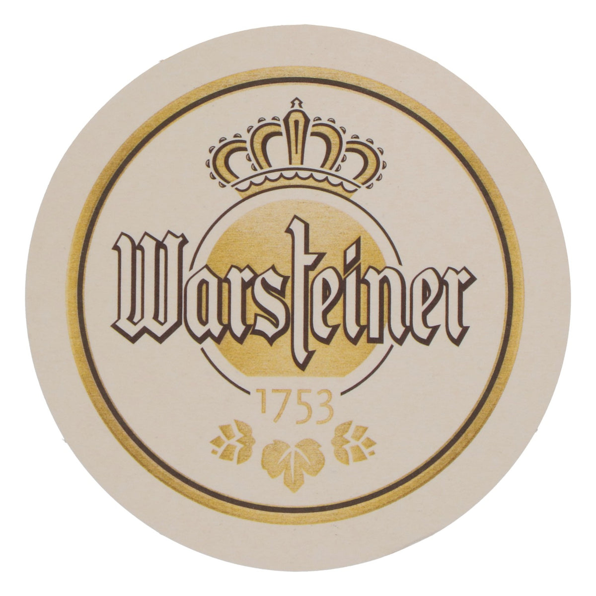 100 podkładek pod piwo Warsteiner, średnica 10,5 cm, „Każdemu swoje piwo” – Widok 3