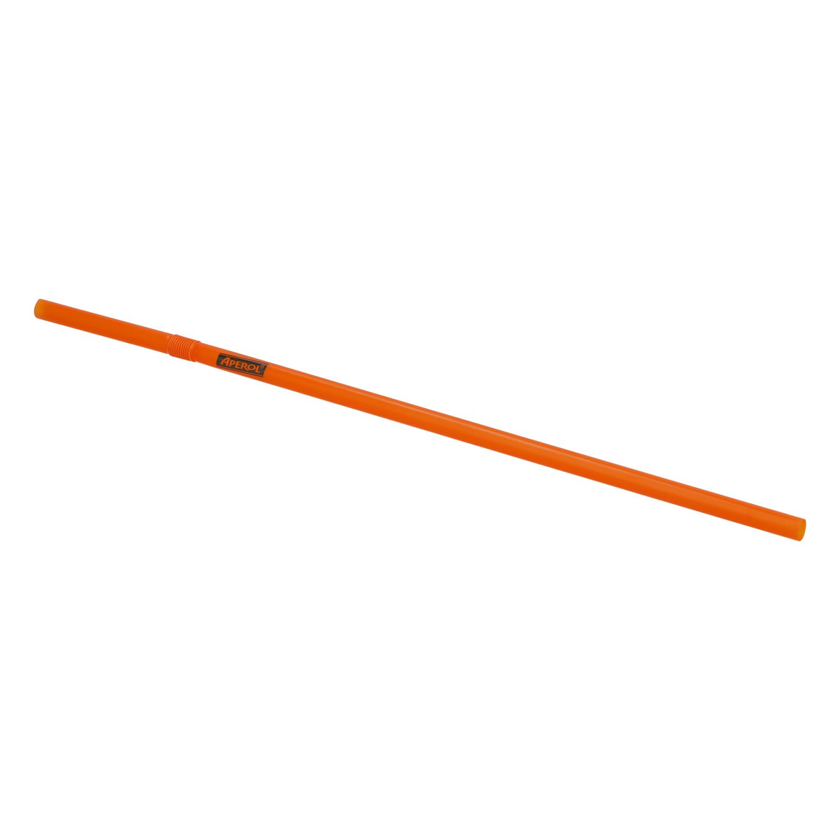 10x Aperol Spritz Likier Słomka Pomarańczowe słomki Plastikowe 24 cm – Widok 2