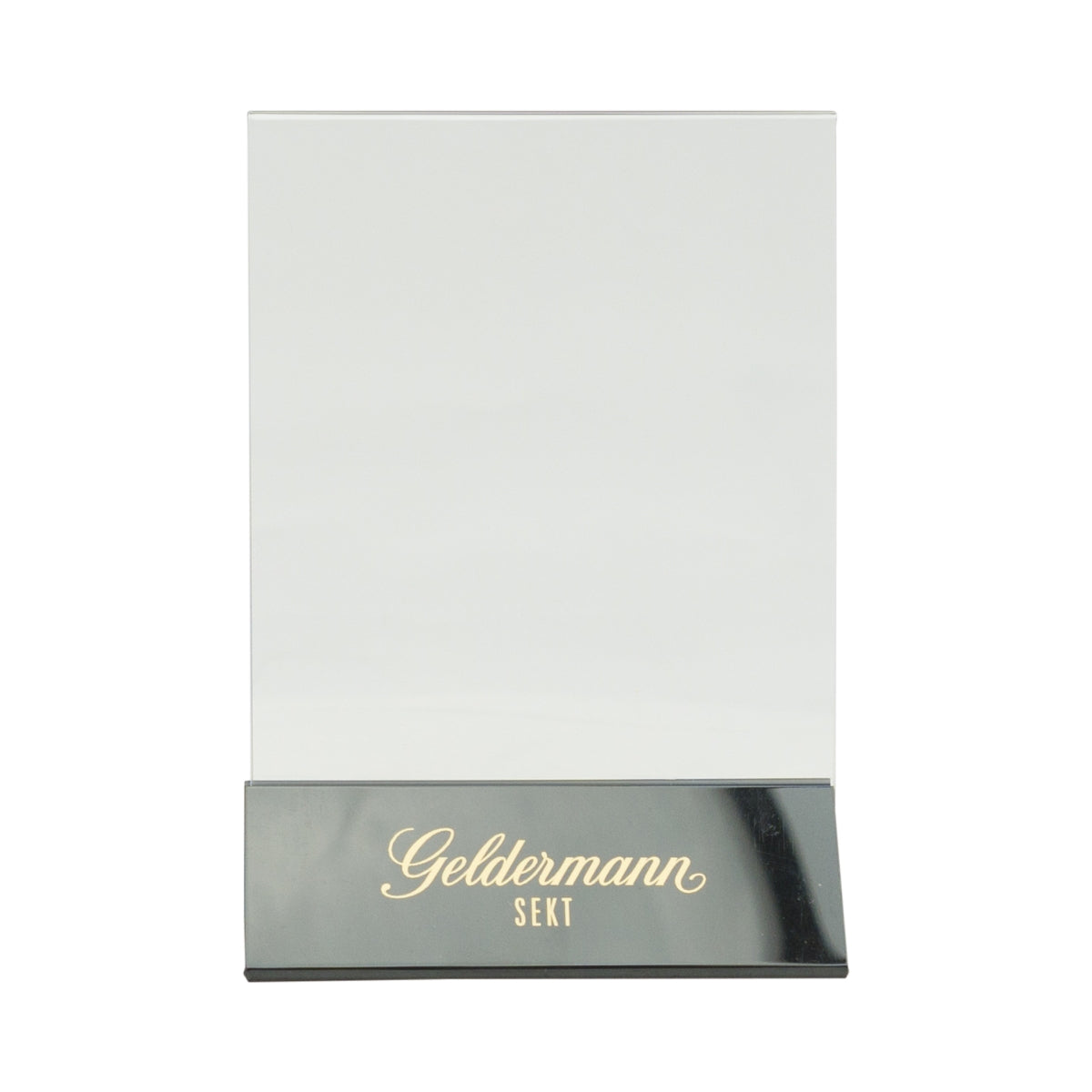 10x Geldermann Wino musujące Stół Wyświetlacz Karty Menu Uchwyt Napoje Jedzenie Gastro