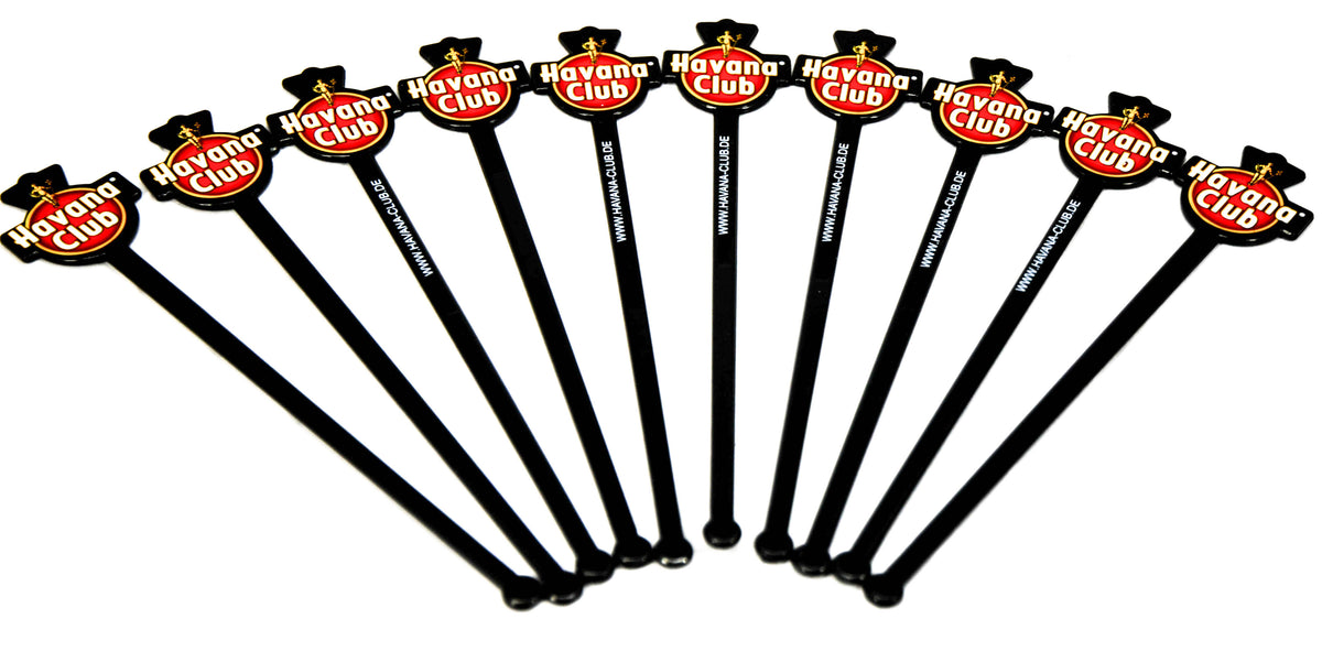 10x mieszadło Havana Club Akcesoria barowe Barequitment 19,5 cm