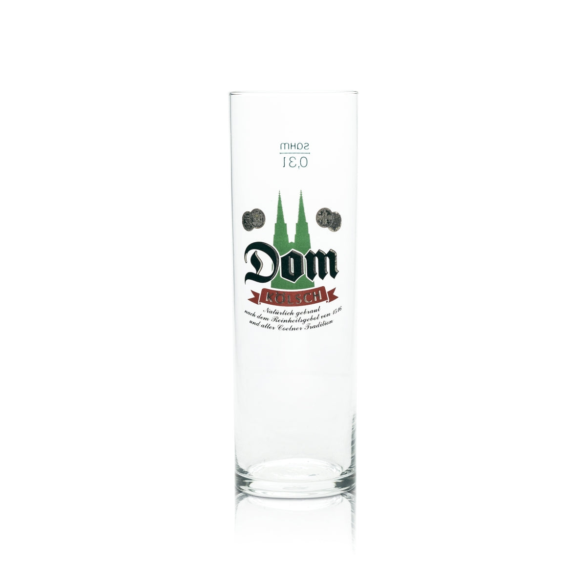 12x Szklanka do piwa Dom 0,3l Kölsch Szklanki Stange Cologne Brewery Pils Export Alt Retro – Widok 2