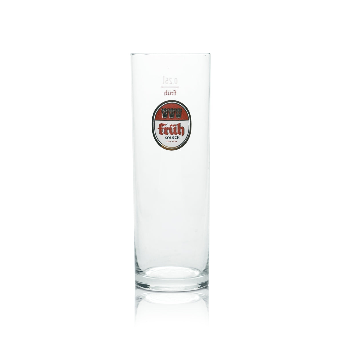 12x Früh Kölsch szklanka 0.25l Kölsch piwo bar kufel szklanki browar pub bar – Widok 2