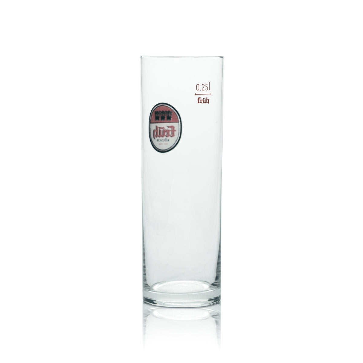 12x Früh Kölsch szklanka 0.25l Kölsch piwo bar kufel szklanki browar pub bar – Widok 3