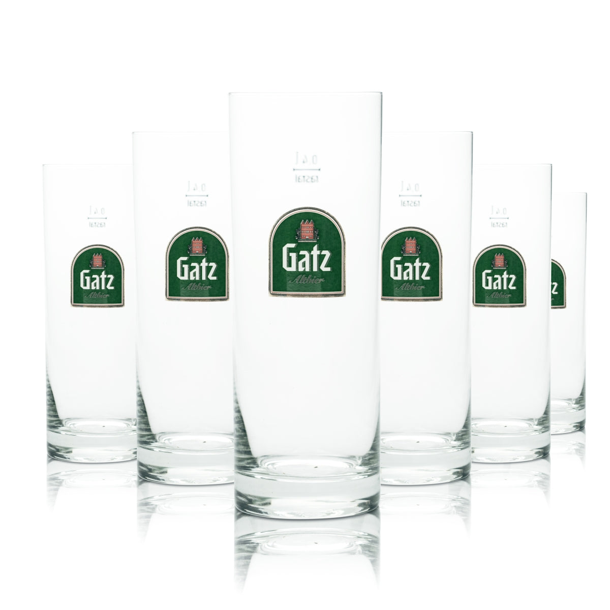 12x szklanka Gatz 0,4 l do piwa, szklanki do piwa Alt Brauerei Kölsch Gastro Eiche