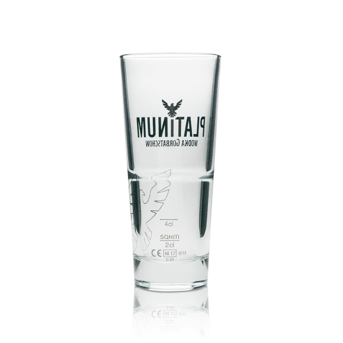 12x Kieliszek do wódki Gorbaczow Longdrink Platinum 290ml – Widok 3
