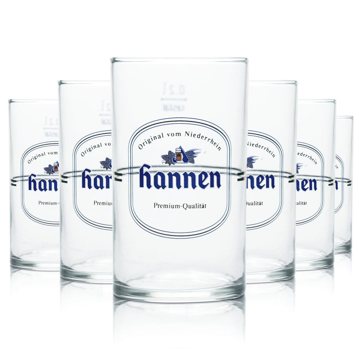 12x Hannen szklanka do piwa 0,2l kufel barowy szklanki browar Altbier Gastro