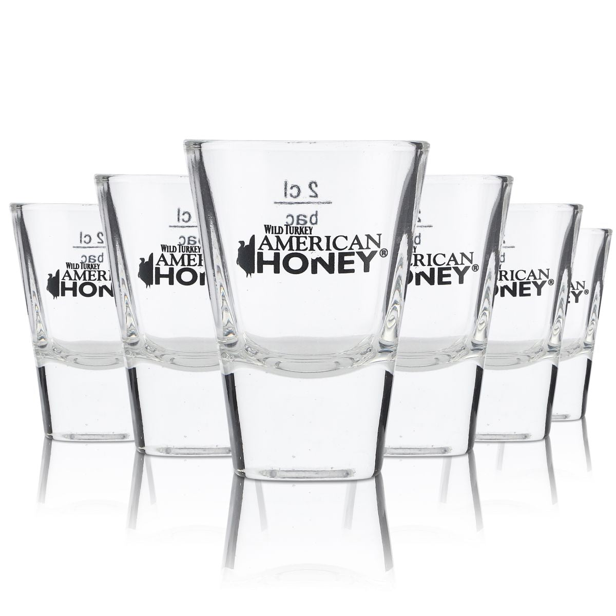 12x szklanka do whisky Wild Turkey American Honey Stamper Szklanki Szklanka do shotów