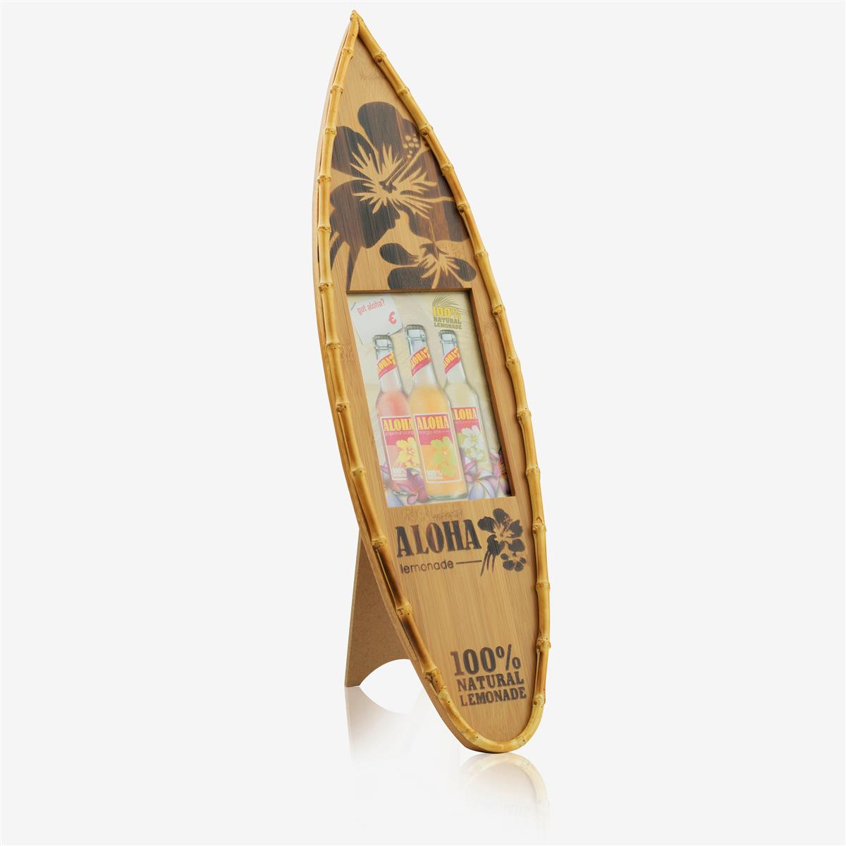 1x Wygląd deski surfingowej z lemoniadą Aloha