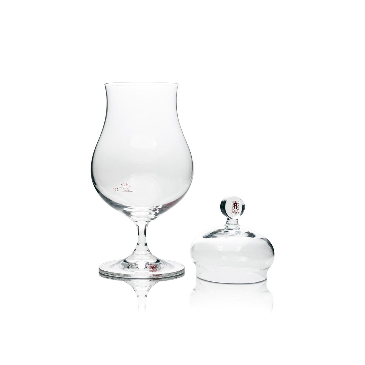 1x kieliszek do likieru Asbach Uralt 0,2l "Geniesserglas" mały z pokrywką – Widok 3