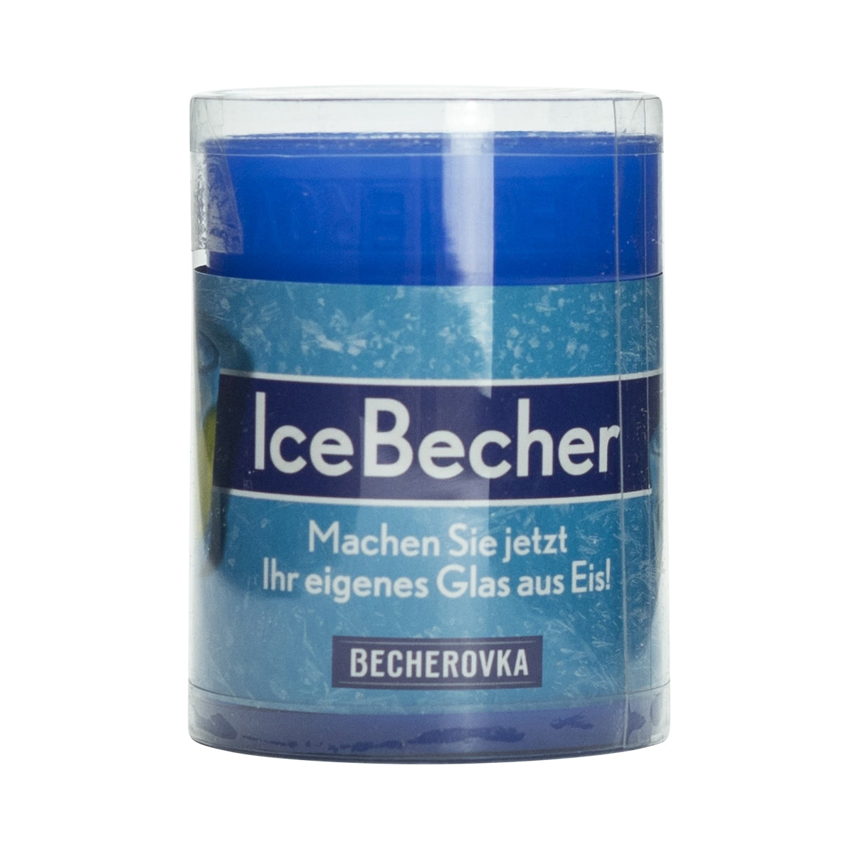 1x Forma do lodu Becherovka Silikonowa forma do nalewania pucharków do lodów