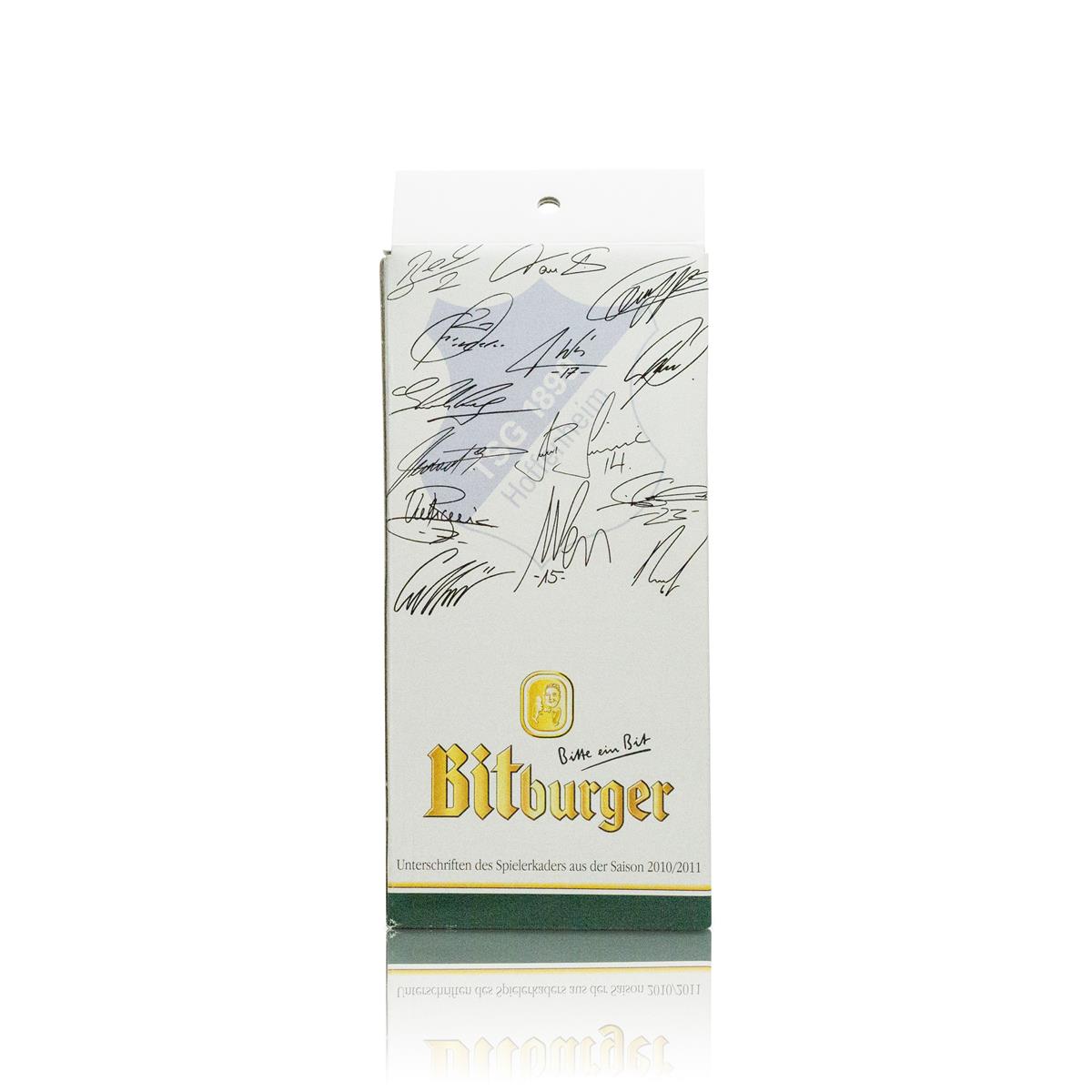 1x Szklanka do piwa Bitburger Kufel kibica Hoffenheim 500ml – Widok 2