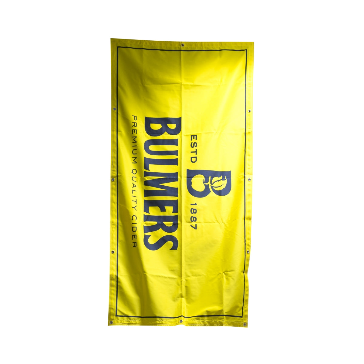 1x żółta flaga Bulmers Cider z logo