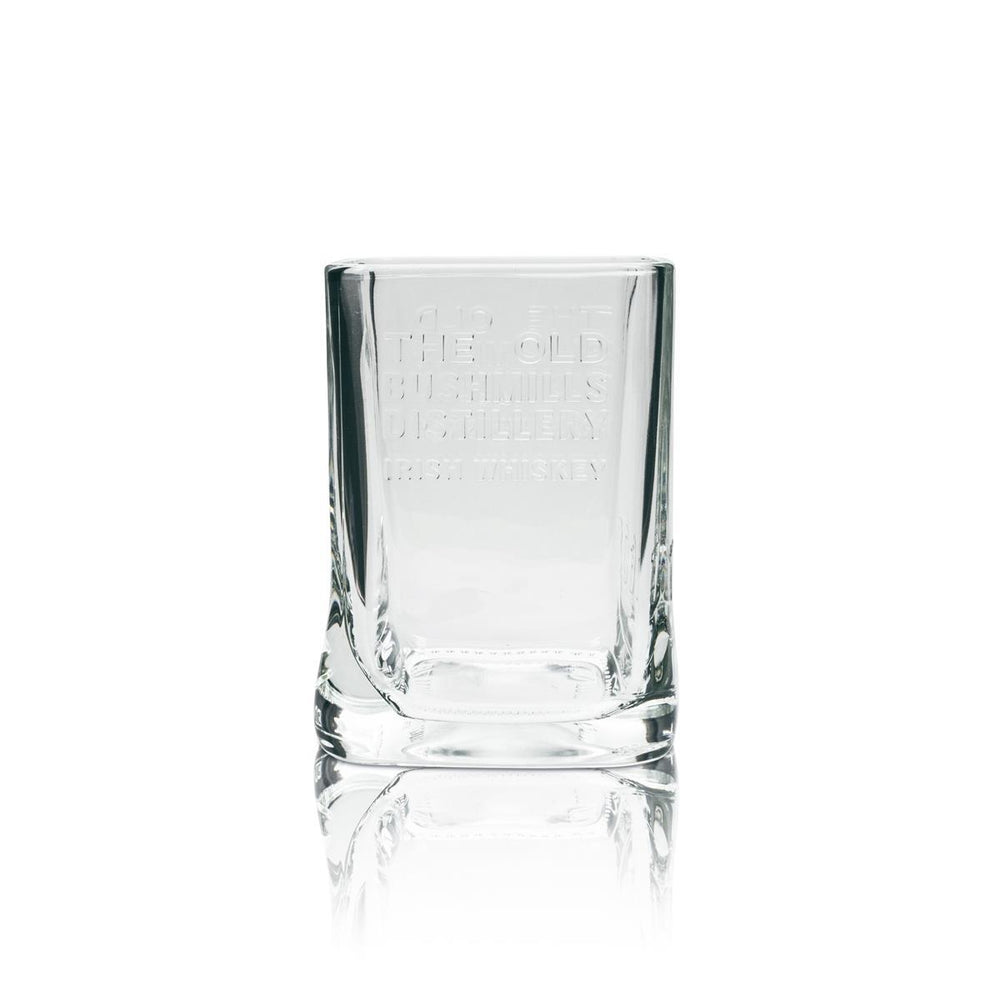 1x Bushmills Whiskey Szklany kubek z nadrukiem reliefowym