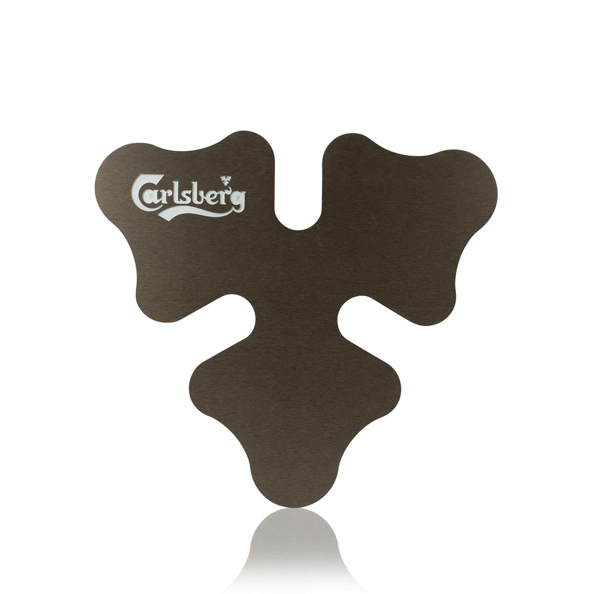 1x neon piwa Carlsberg Hop Leaf srebrny