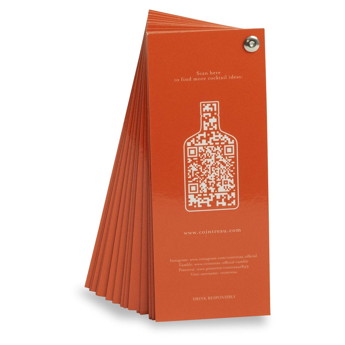 1x książka z przepisami Cointreau Mini Orange Pantonniers – Widok 2