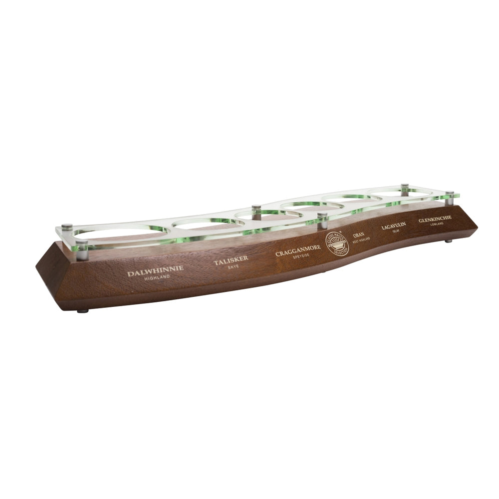 1x Diageo Whisky Glorifier Classic Malt 6 butelek drewna
