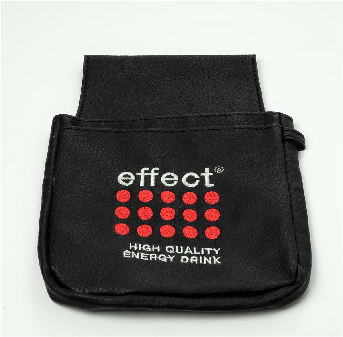 1x Uchwyt na portfel Effect Energy z czarnej imitacji skóry – Widok 2