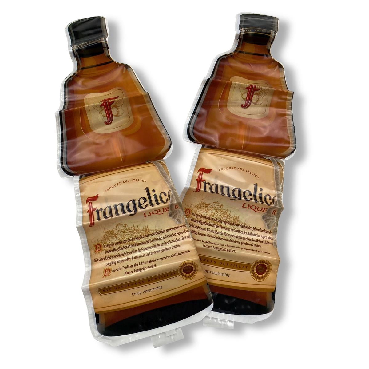 1x nadmuchiwana butelka likieru Frangelico mini