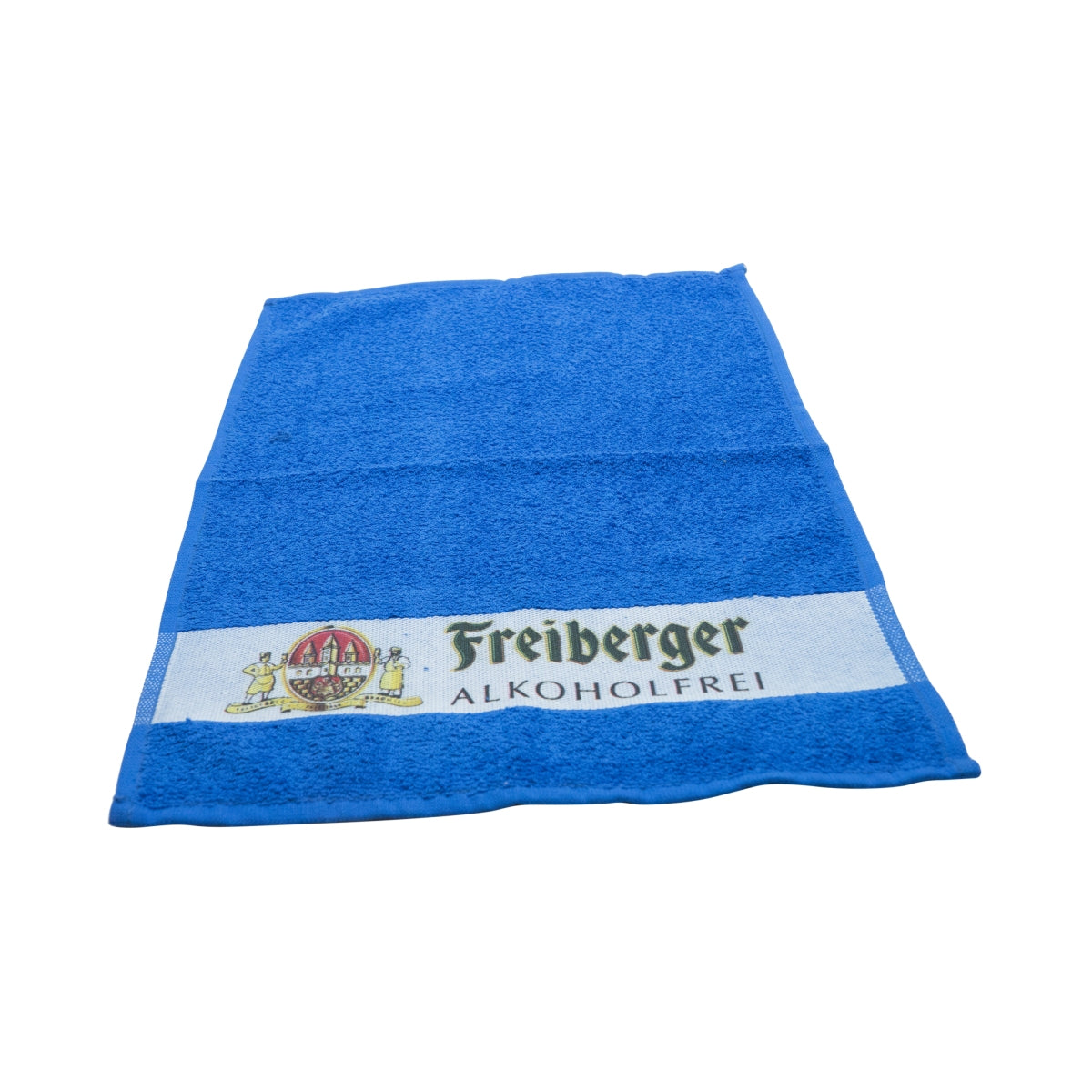 1x Ręcznik do piwa Freiberger niebieski mały 50x30 – Widok 2