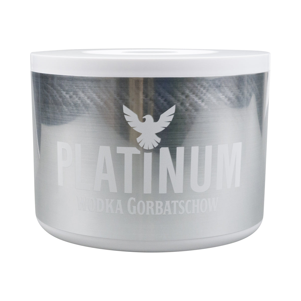 1x Gorbachev Vodka cooler 10l Platinum pojemnik na lód biały