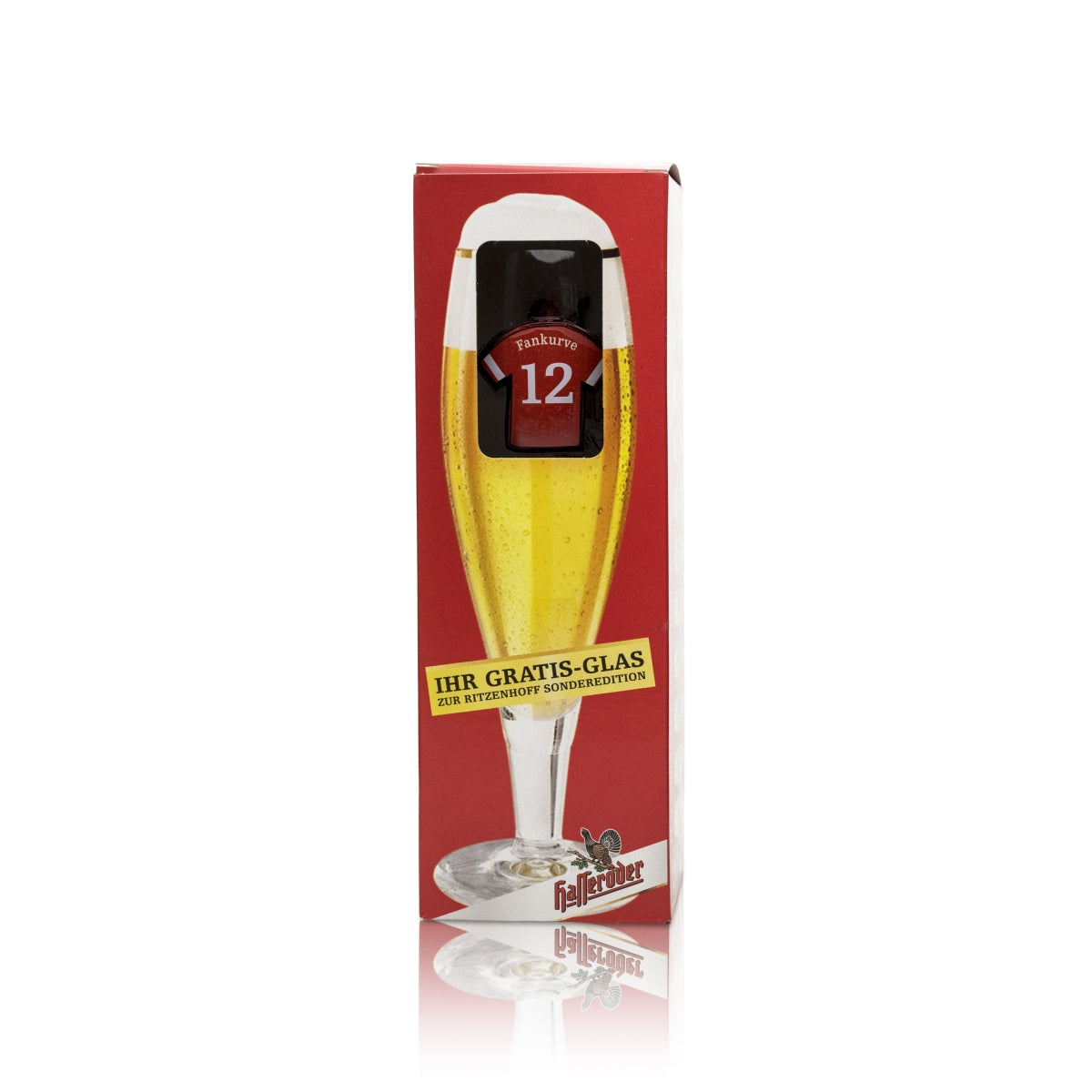6x Szklanka do piwa Hasseröder 0,3l Cup Fan Jersey Ritzenhoff – Widok 5