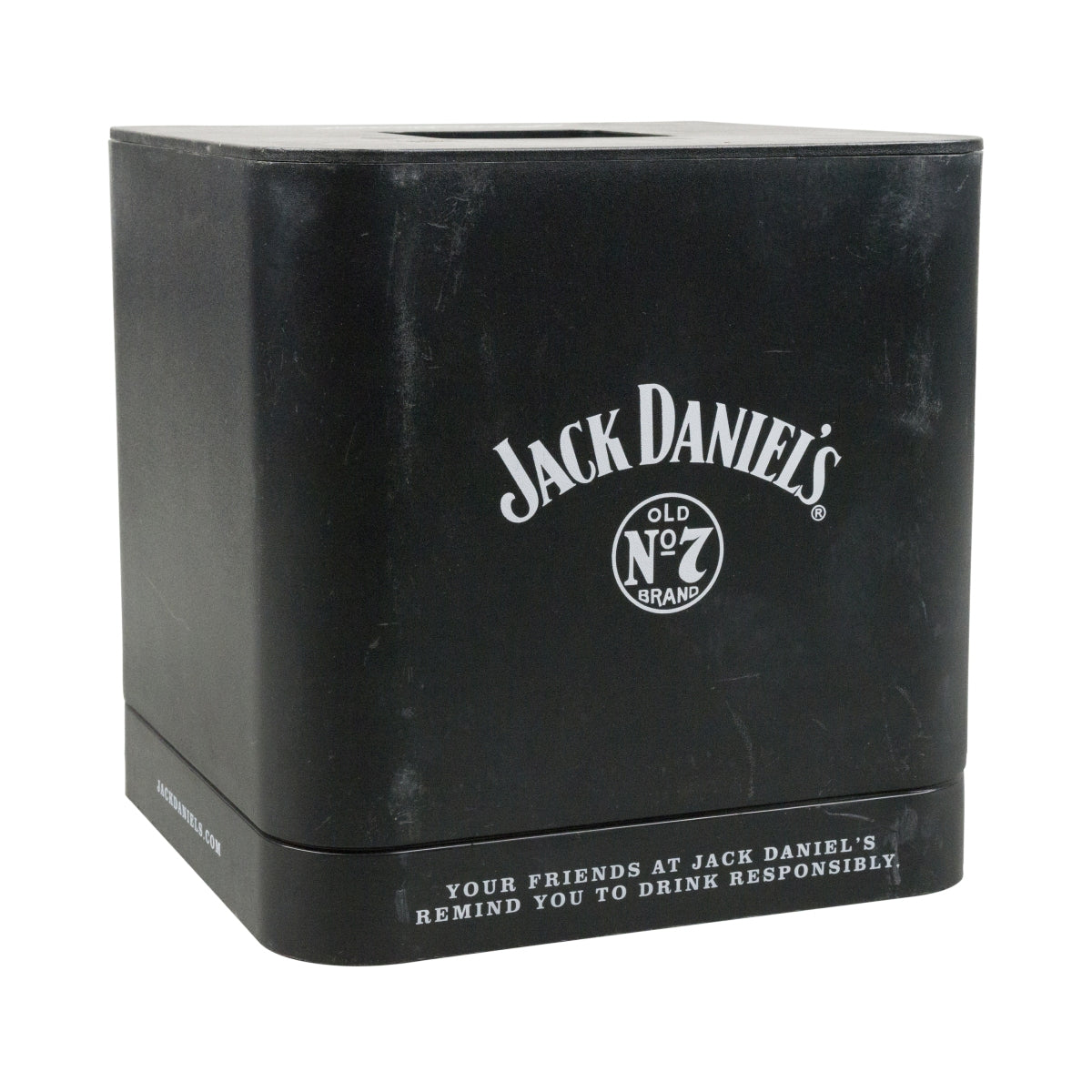 1x Jack Daniels Whiskey Cooler Black Square Pojemnik na lód – Widok 2