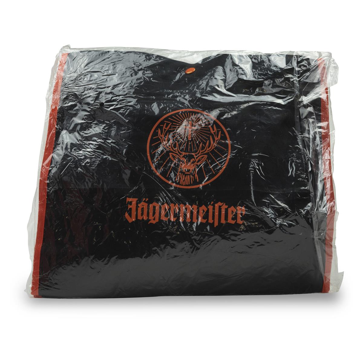 1x Torba na likier Jägermeister z materiału czarny/pomarańczowy – Widok 2