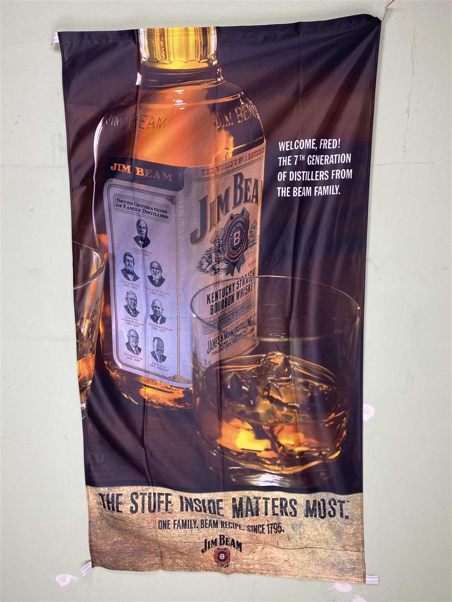 1x butelka z flagą whiskey Jim Beam 210 x 110 – Widok 2