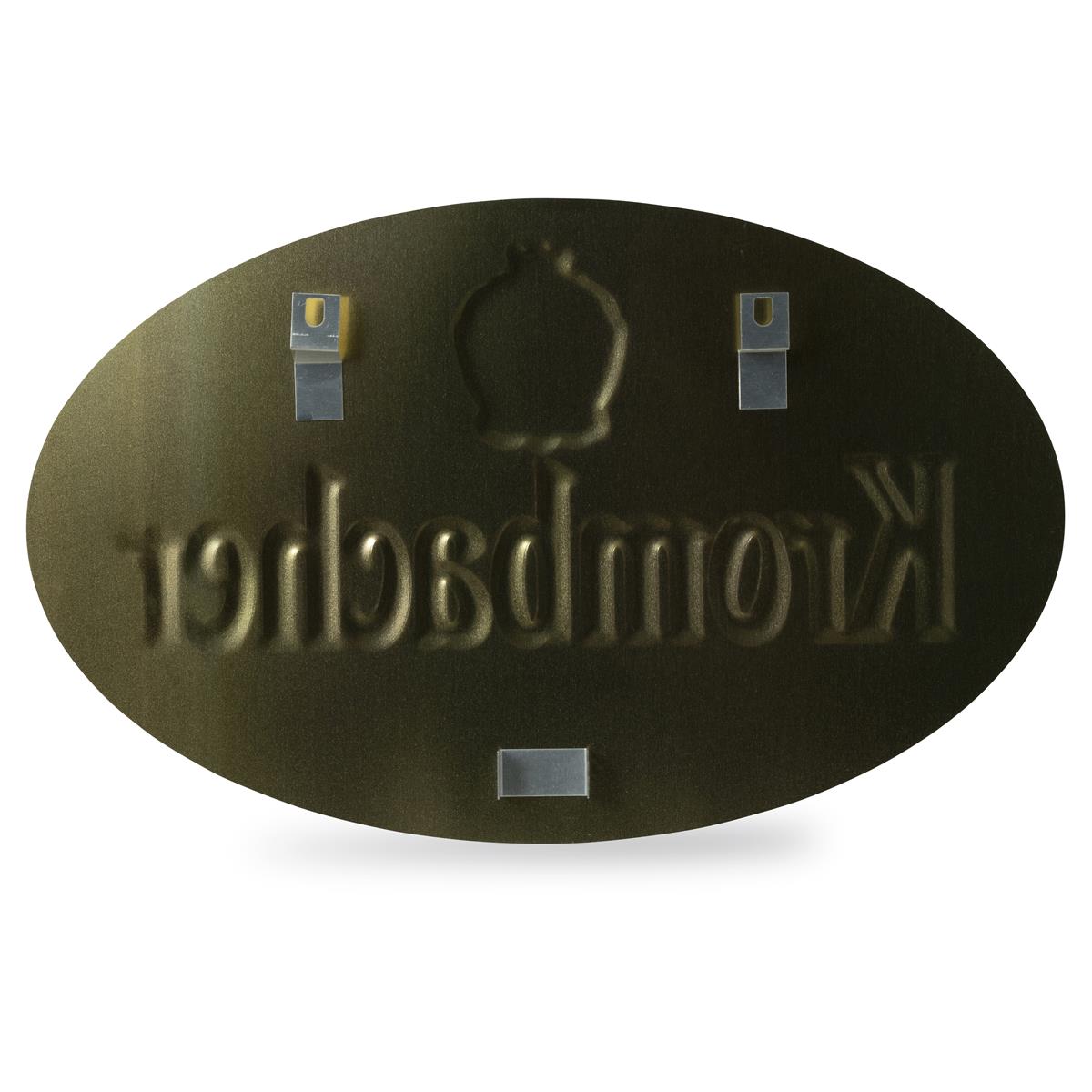 1x Krombacher piwo metalowy znak okrągły 60 x 40 – Widok 2