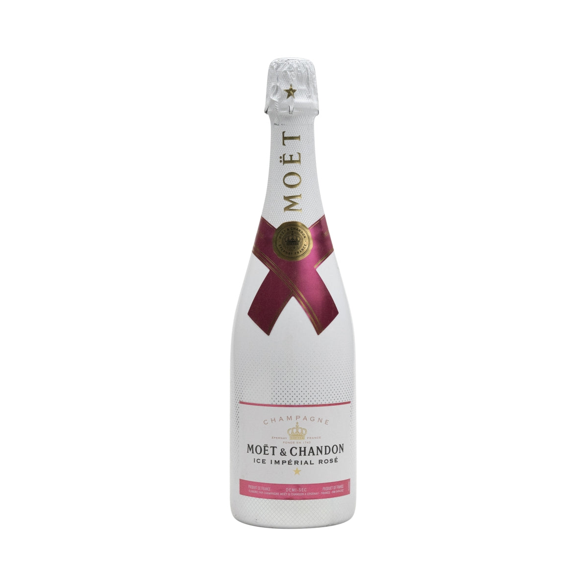 1x Moet Chandon Champagne show butelka 0,7l Ice Imperial Rose pusta