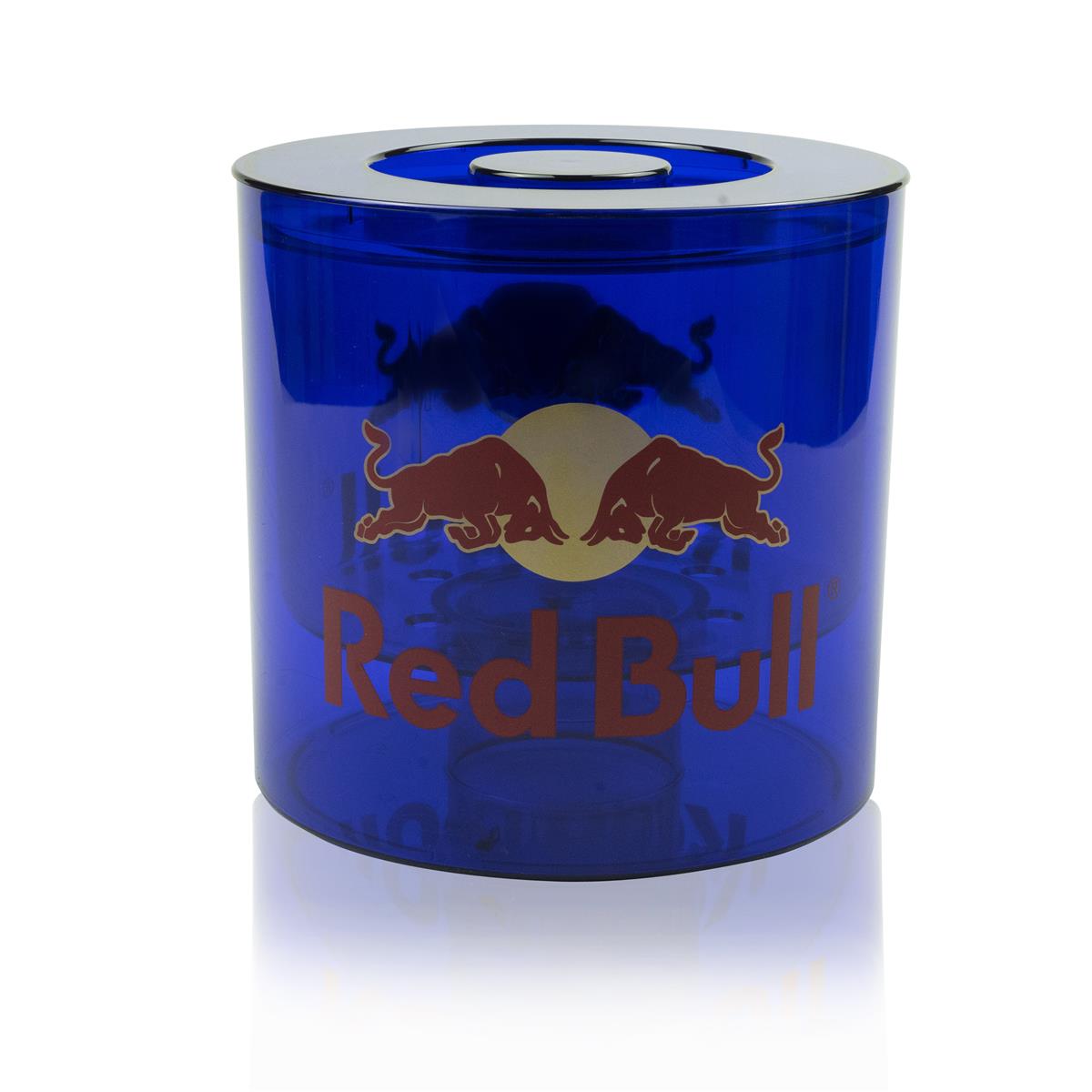 1x Red Bull Energy cooler mały niebieski pojemnik na lód