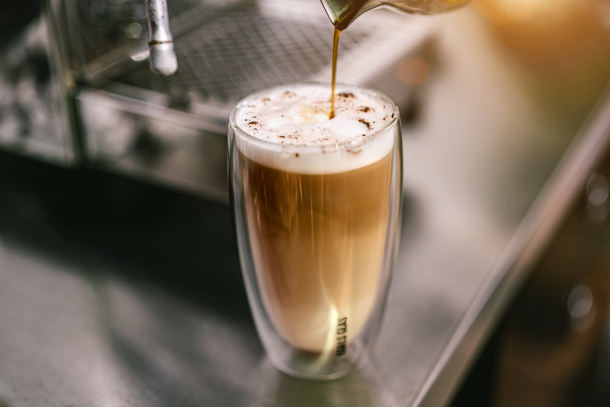 2x dwuścienne szkło termiczne 0,45l Latte Macchiato wysokiej jakości kawa – Widok 10