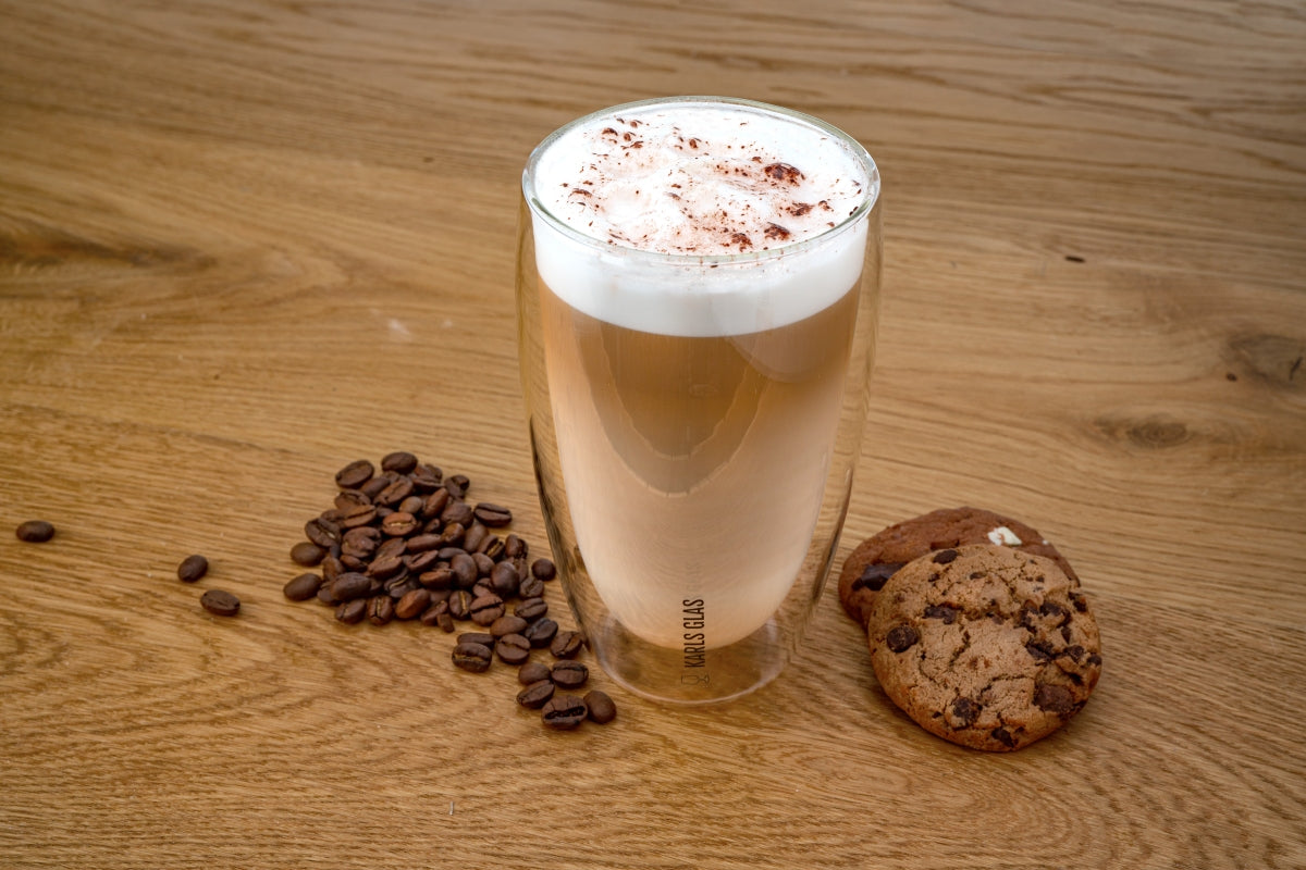 2x dwuścienne szkło termiczne 0,45l Latte Macchiato wysokiej jakości kawa – Widok 7