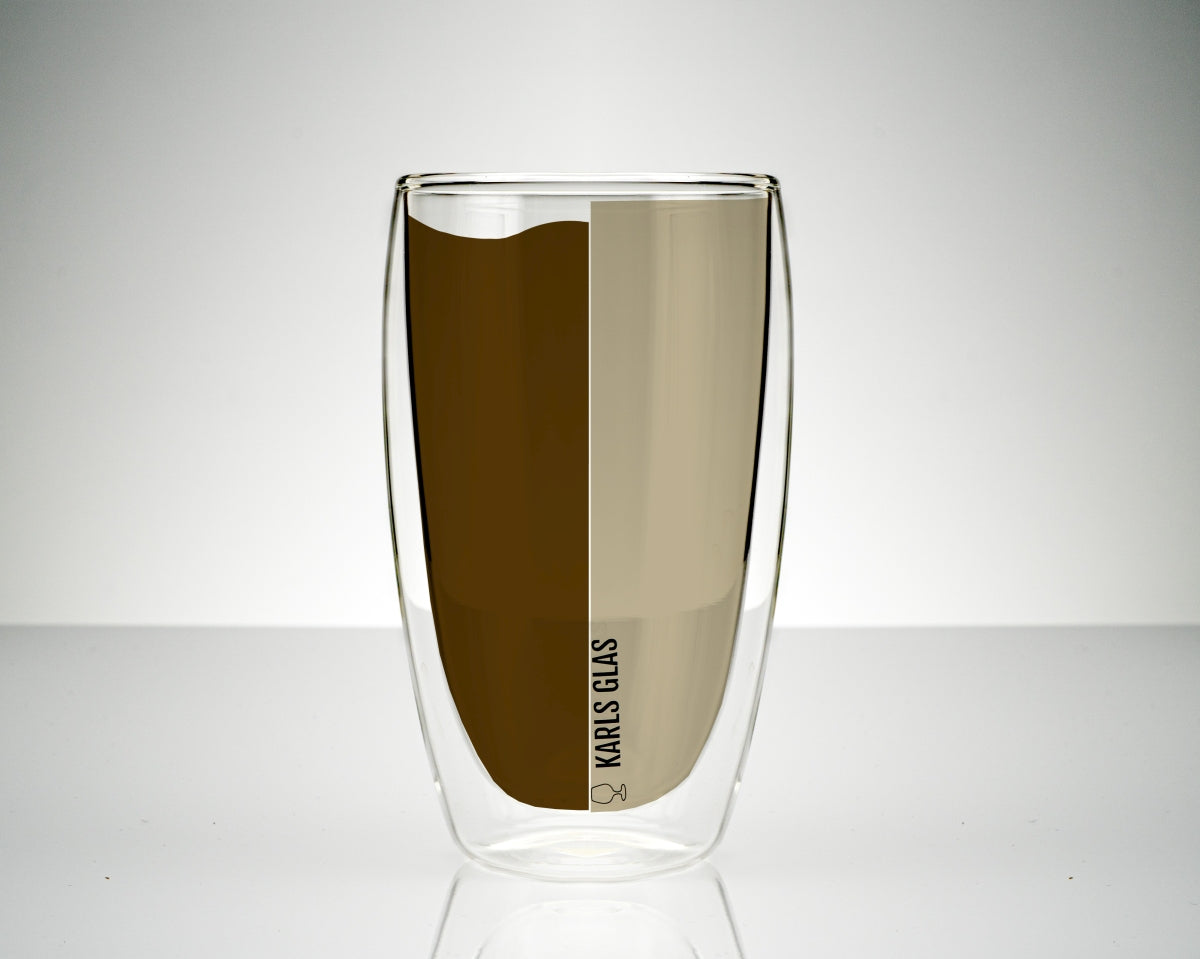 2x dwuścienne szkło termiczne 0,45l Latte Macchiato wysokiej jakości kawa – Widok 8