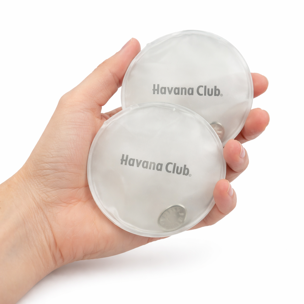 2x Havana Club ogrzewacze do rąk, termofory, poduszki grzewcze, termo podkładki, ogrzewacze zimowe