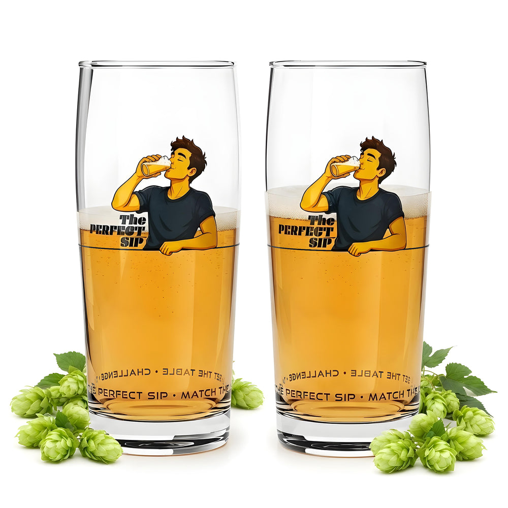 2x szklanki do piwa Sipply SETTING THE TABLE The Perfect SIP 0,5 l