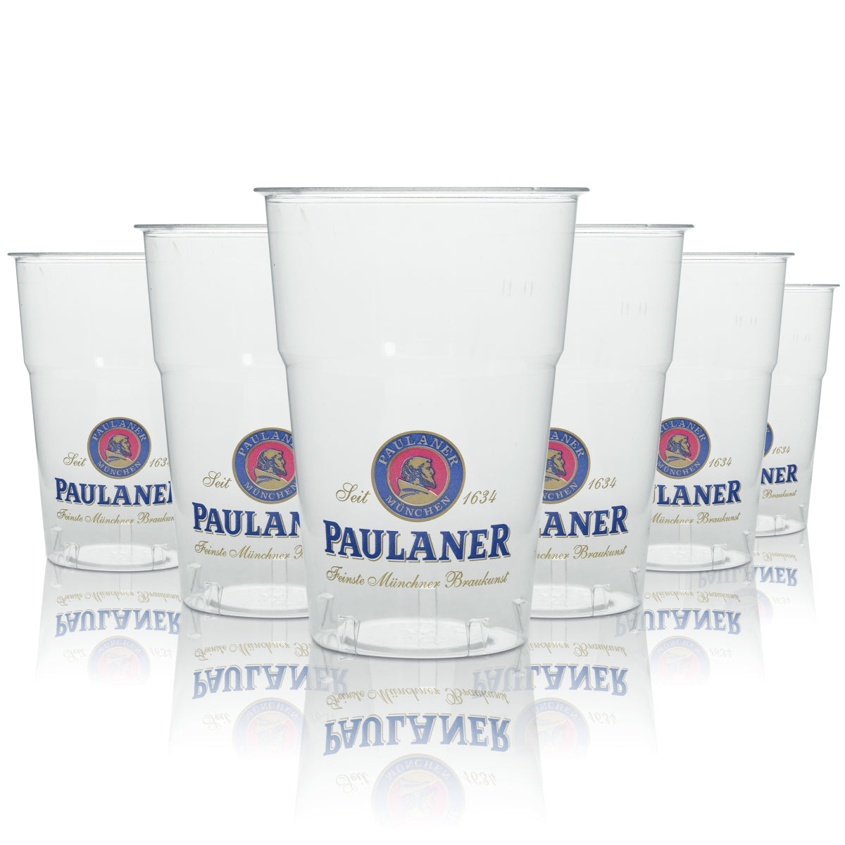 40x Paulaner Beer Mug Finest Munich Brewing Art 0,4l